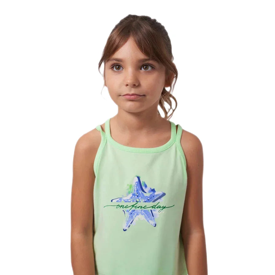 Mayoral K's Tank Top, Mayoral K's Tank Top, Wasabi, front view model