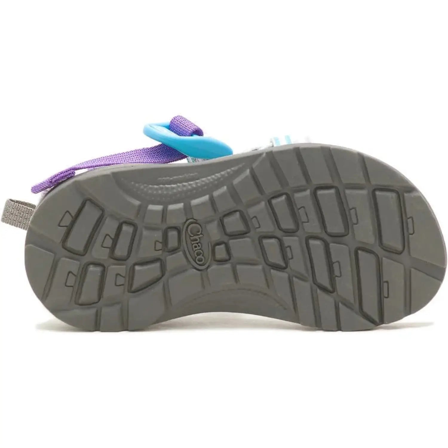 Chaco Kid's ZX/1 Ecotread™ Sandal Vary Purple Rose Bottom View