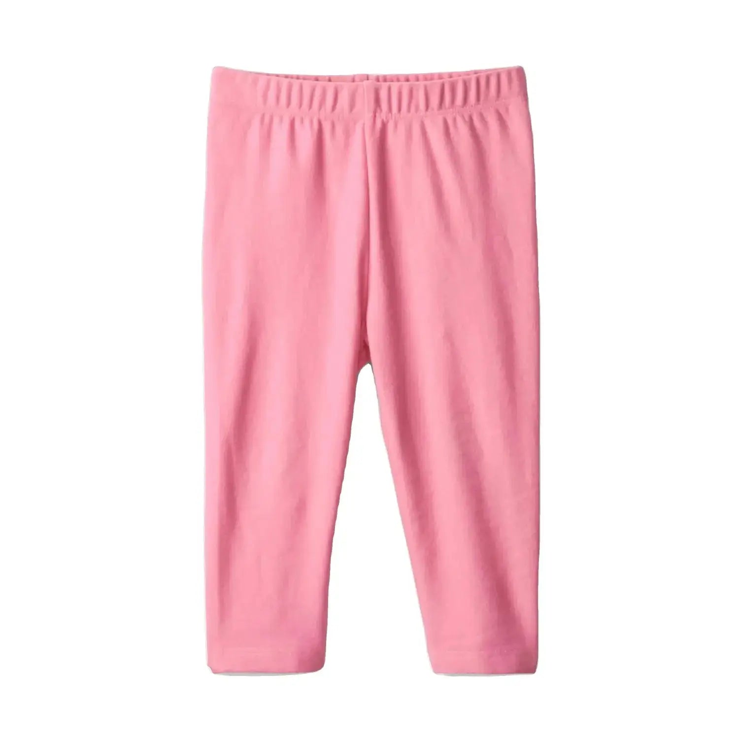 Hatley Baby Pink Cozy Leggings, Sachet Pink, front view 