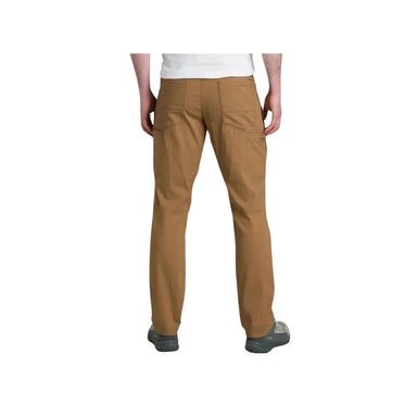 KÜHL Men's RESISTOR™ AIR Pants shown in the Dark Khaki color option. Back view.