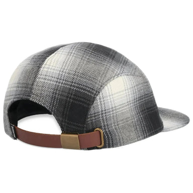 Outdoor Research Feedback Flannel Cap shown in Black, back view.