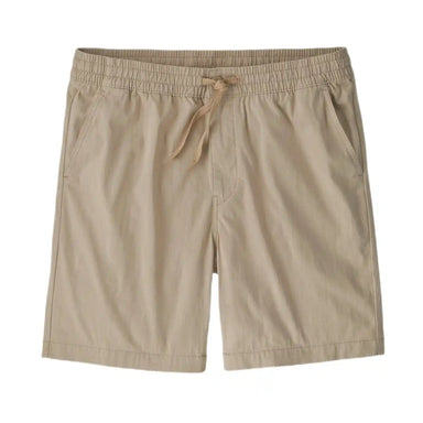 Patagonia M's Nomader Volley Shorts, Oar Tan, front view flat 