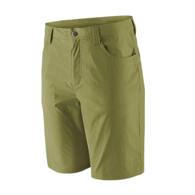 Patagonia M's Quandary Shorts - 8", Buckhorn Green, front view flat 