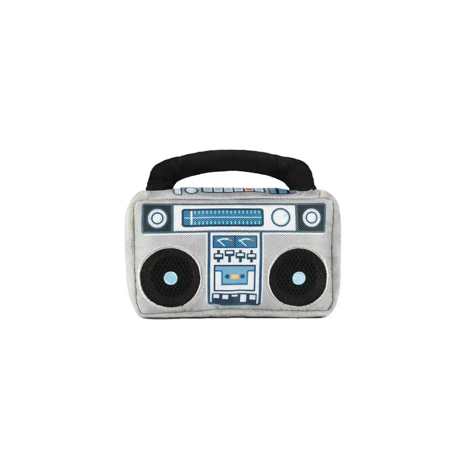 P.L.A.Y. 80s Classics Collection - Boop Box. Boom box shaped dog toy. 
