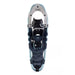 Tubbs Women's Panoramic 25" Snowshoe in Ice Blue and Grey, front view.