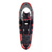 Tubbs Men's Panoramic 30 Snowshoe in Black and Red, front view.