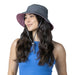 Pistil Women's Dover Sun Hat on model, front view