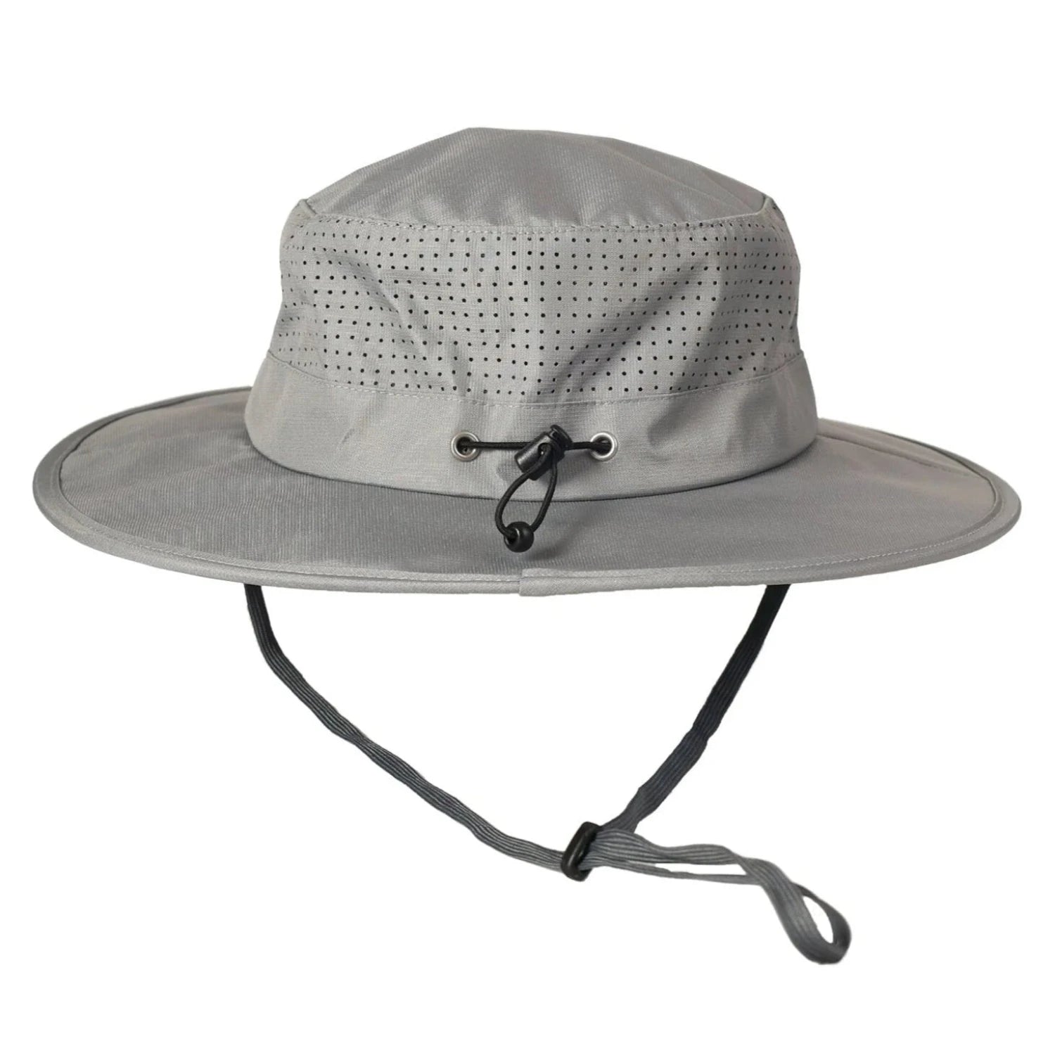 Pistil Men's Dalton Sun Hat in grey, back view