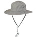 Pistil Men's Dalton Sun Hat in grey, front view