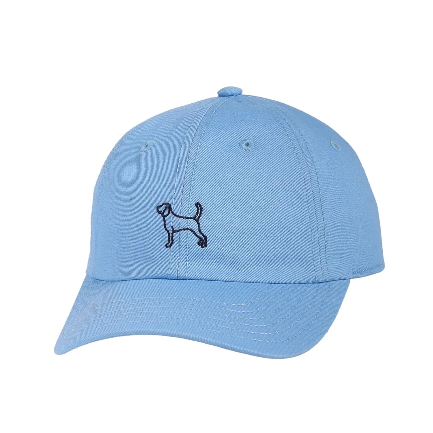 Pistil Kid's Dillon Cap in blue dog, front view