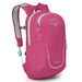 Osprey's Daylite Jr. Pack in hotspot pink & mint, front view