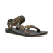 Teva Men's Original Universal Sandal in geo mashup olive, front view