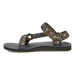 Teva Men's Original Universal Sandal in geo mashup olive, inside view