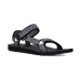 Teva Men's Original Universal Sandal in windy summer black & grey, front view