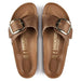 Birkenstock Madrid Big Buckle Sandal in cognac, top view