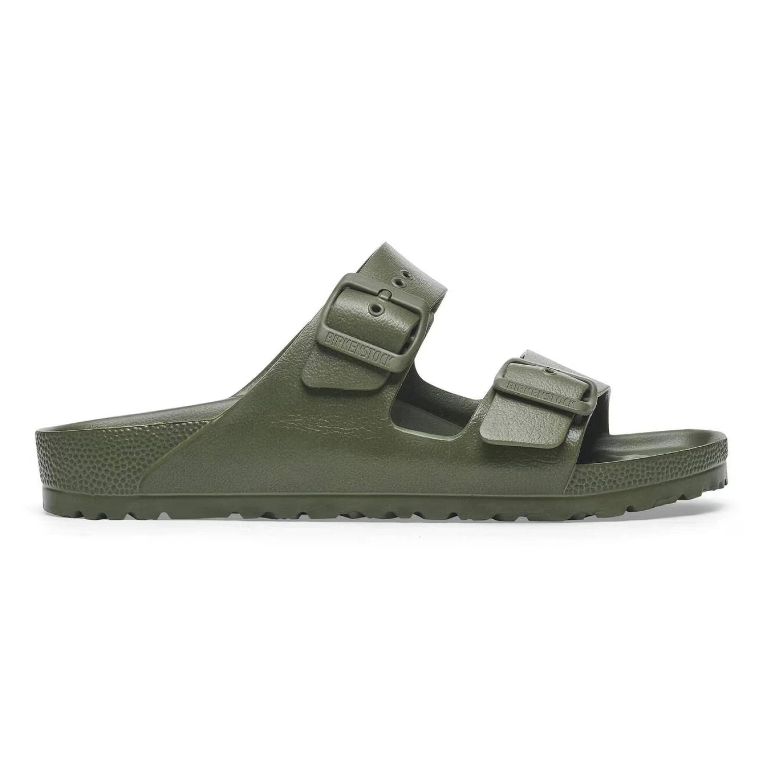 Birkenstock Arizona Essentials EVA in khaki, side view