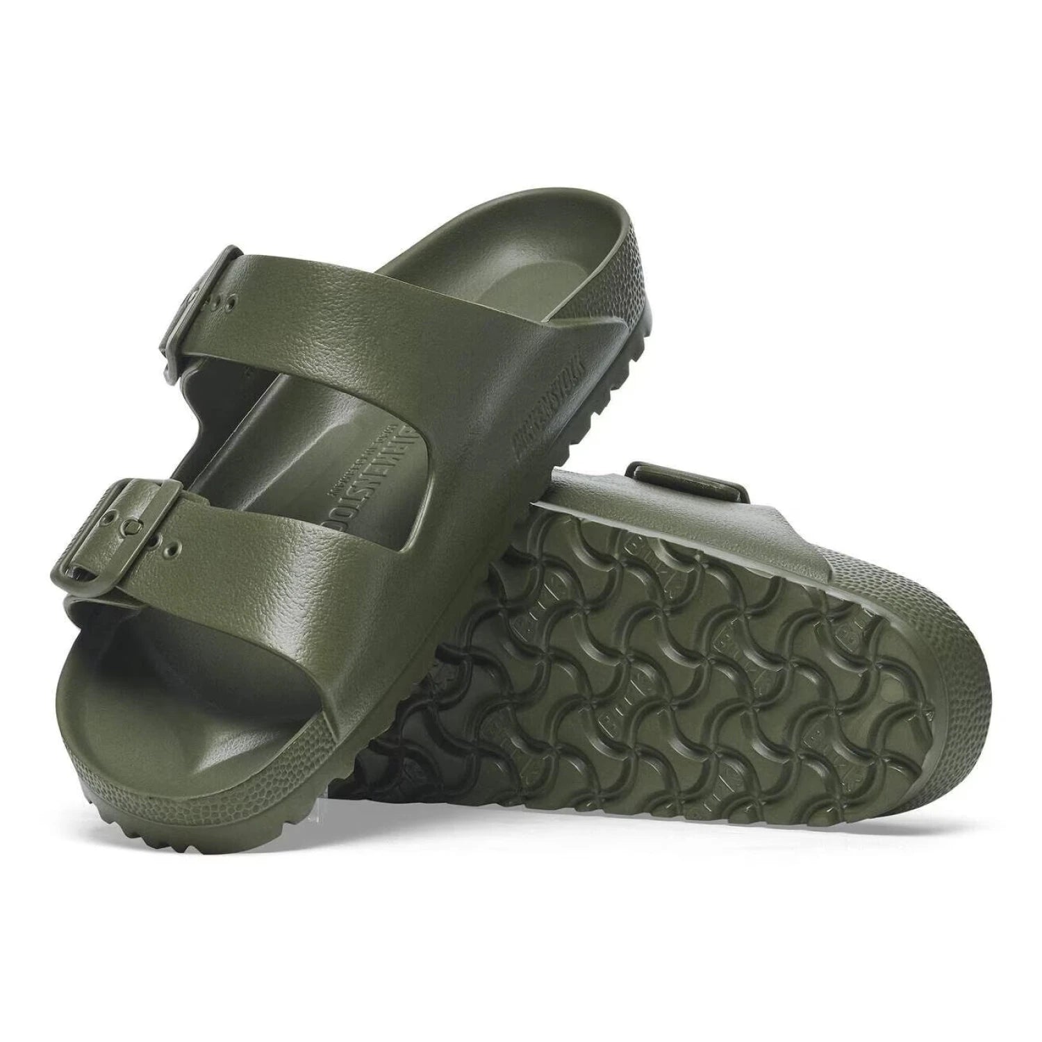 Birkenstock Arizona Essentials EVA in khaki, sole view