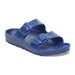 BIRKENSTOCK Kid's Arizona EVA Sandals in navy, front angle view