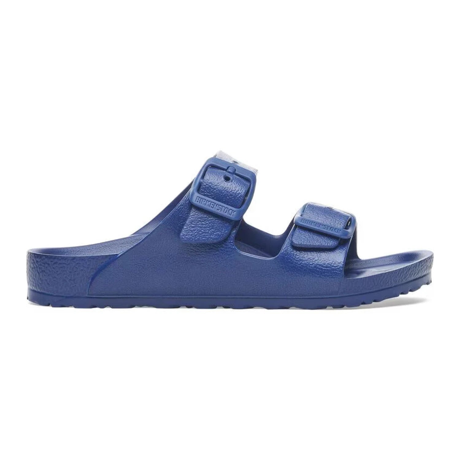BIRKENSTOCK Kid's Arizona EVA Sandals in navy, side view