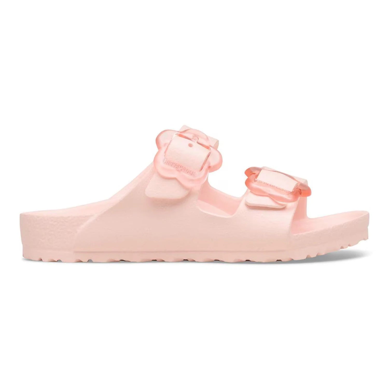 Birkenstock Kid's Arizona Flowers EVA in light rose, side view