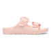 Birkenstock Kid's Arizona Flowers EVA in light rose, side view