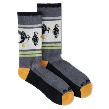 Kavu Moonwalk Socks in puffin, pair flat view