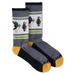 Kavu Moonwalk Socks in puffin, pair flat view