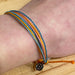 Pura Vida Original Bracelet in canary, view on model 