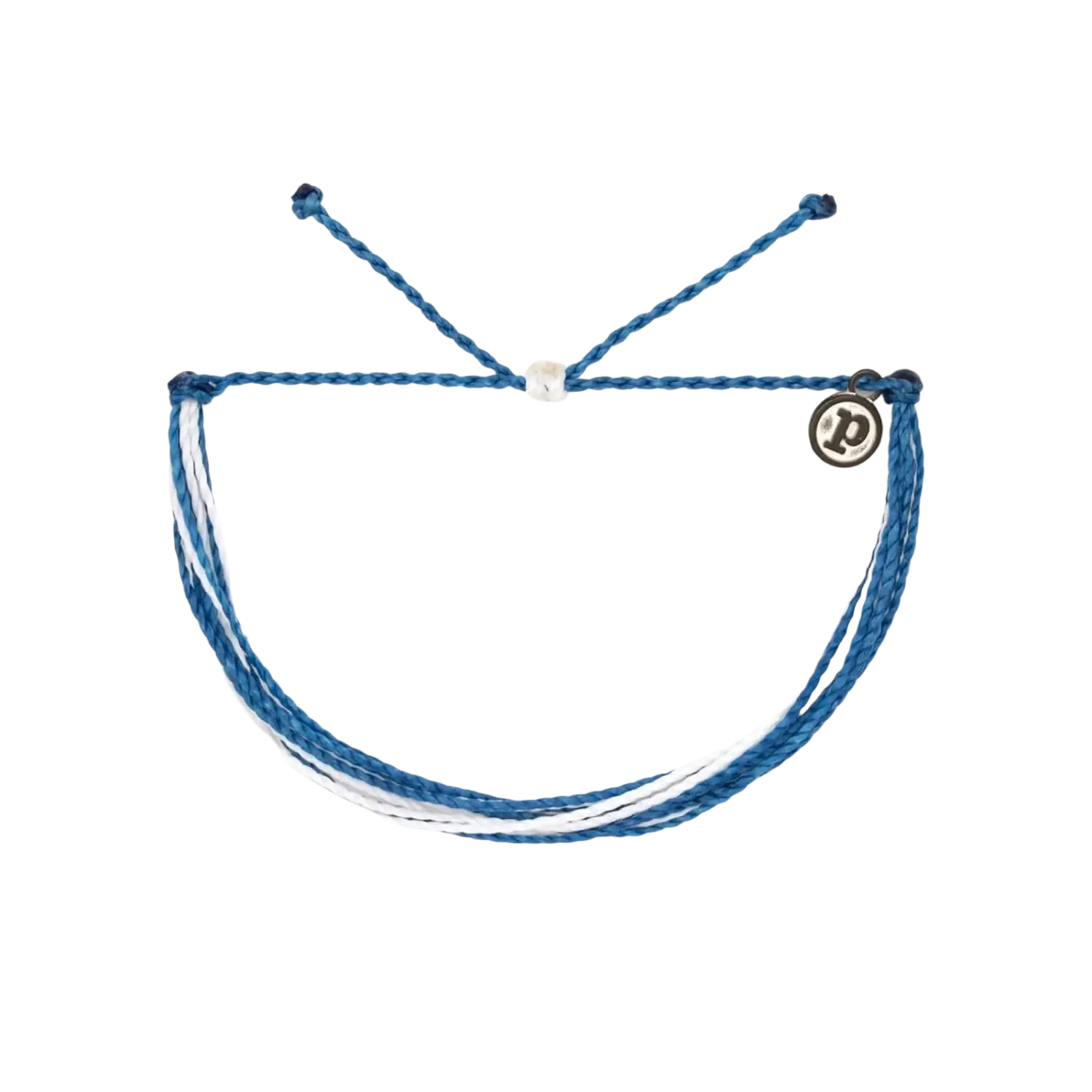Pura Vida Original Bracelet in blue & white