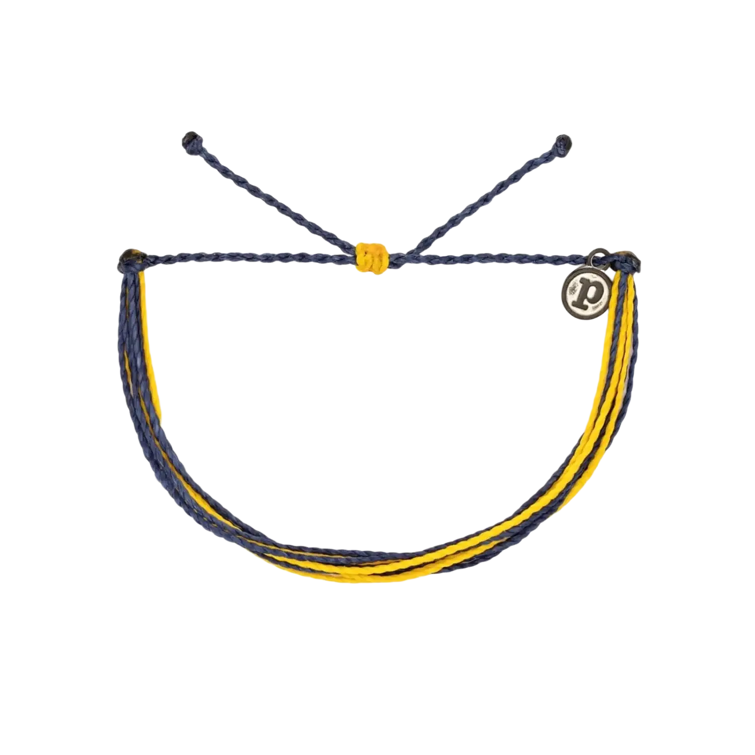 Pura Vida Original Bracelet in blue & yellow