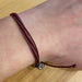 Pura Vida Original Bracelet in mulberry, view on model 