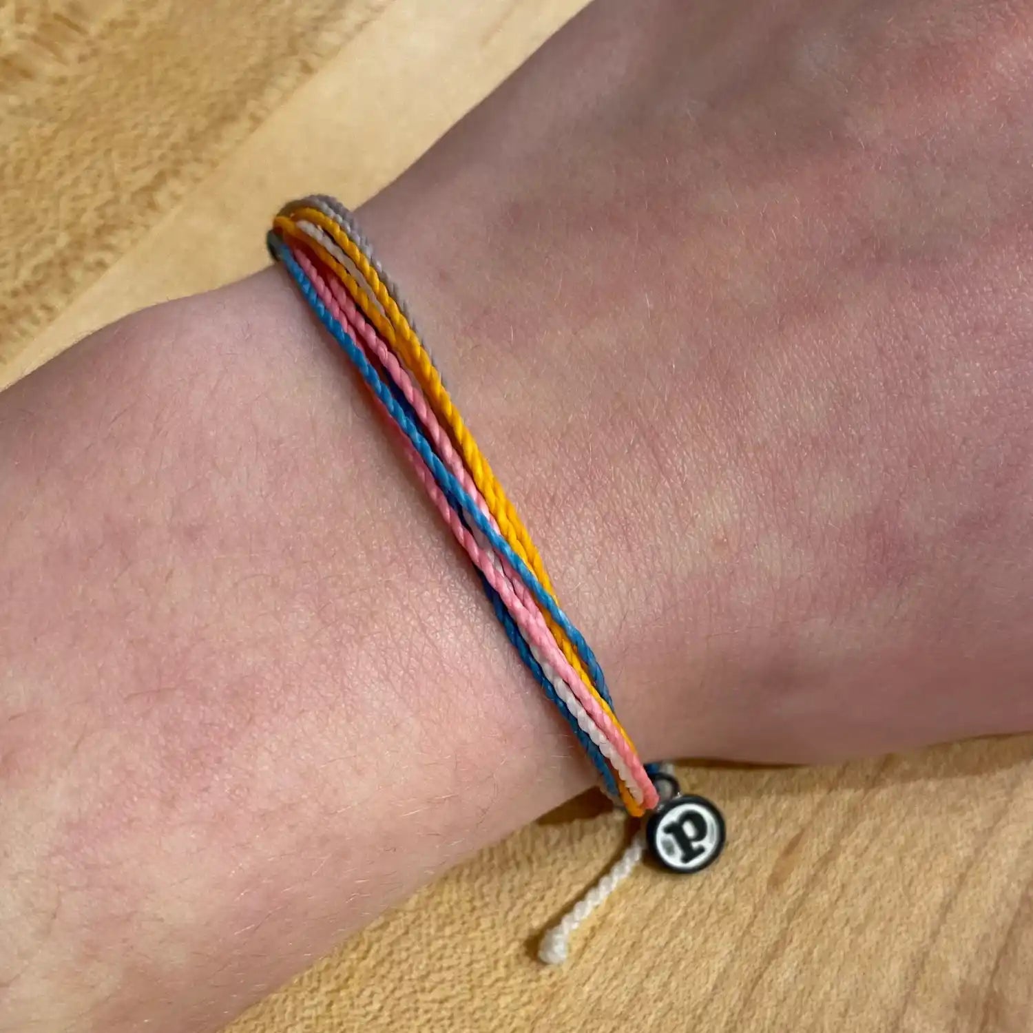 Pura Vida Original Bracelet in tropic, view on model 