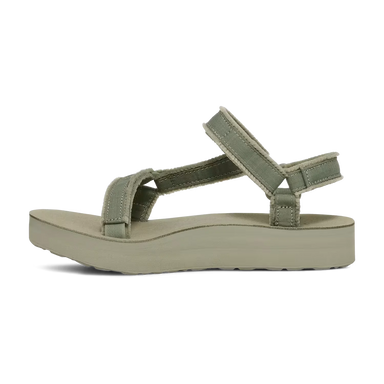 TEVA Women's Midform Universal Canvas Sandal in seagrass, inside view