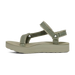 TEVA Women's Midform Universal Canvas Sandal in seagrass, inside view