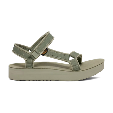 TEVA Women's Midform Universal Canvas Sandal in seagrass, side view