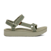 TEVA Women's Midform Universal Canvas Sandal in seagrass, side view