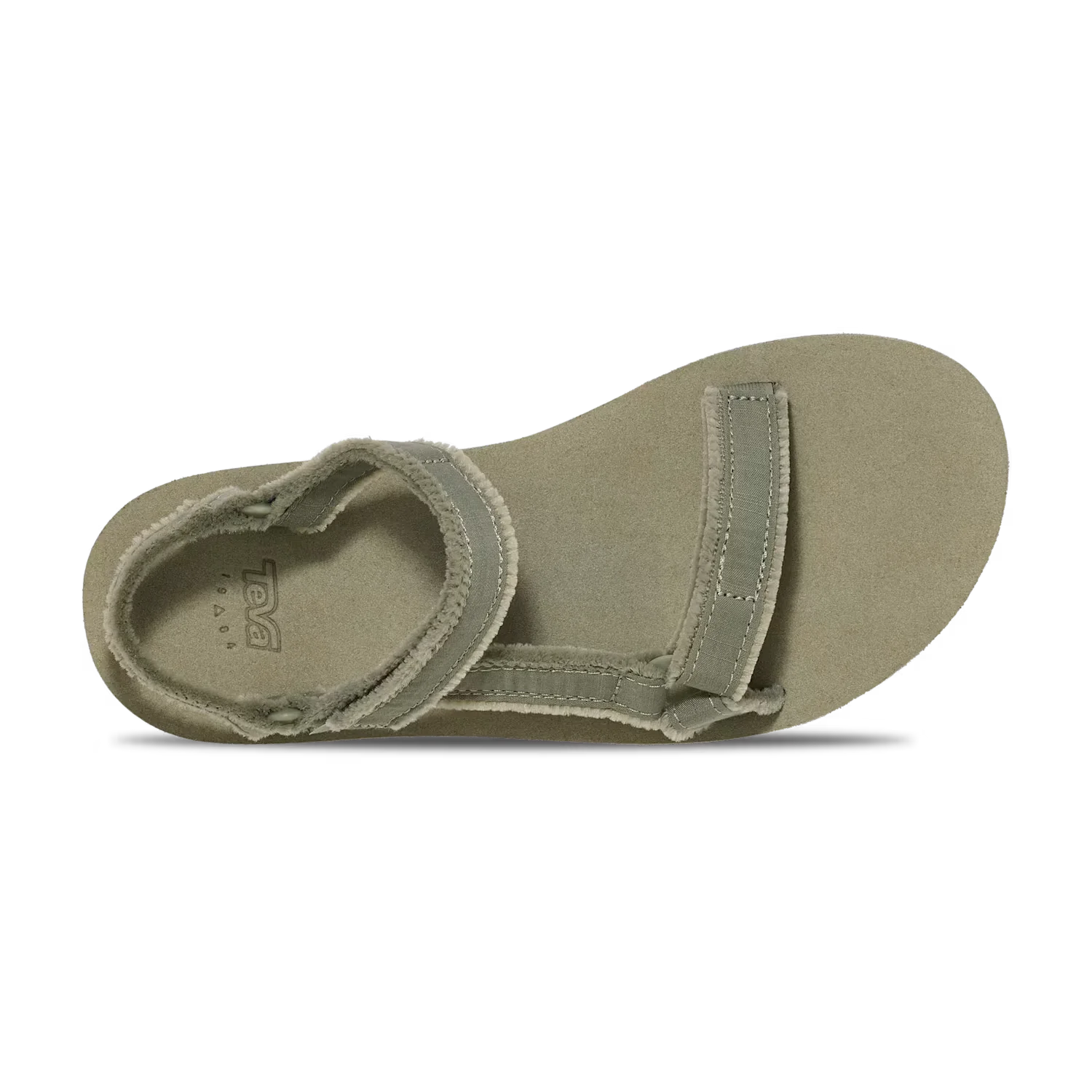 TEVA Women's Midform Universal Canvas Sandal in seagrass, top view