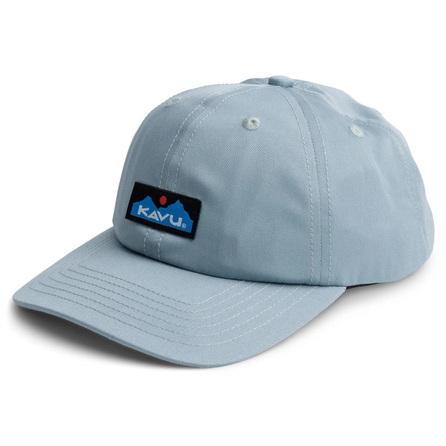 KAVU Ballard Classic Cap in bluestone, front view