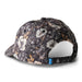 KAVU Ballard Classic Cap in quiet wildflowers, back view