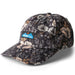 KAVU Ballard Classic Cap in quiet wildflowers, front view