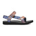 TEVA Women's Original Universal Sunscape Sandal in waterless papaya, side view