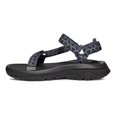 TEVA Men's Hurricane XLT3 Sandal in criss cross navy grey, inside view