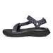 TEVA Men's Hurricane XLT3 Sandal in criss cross navy grey, inside view
