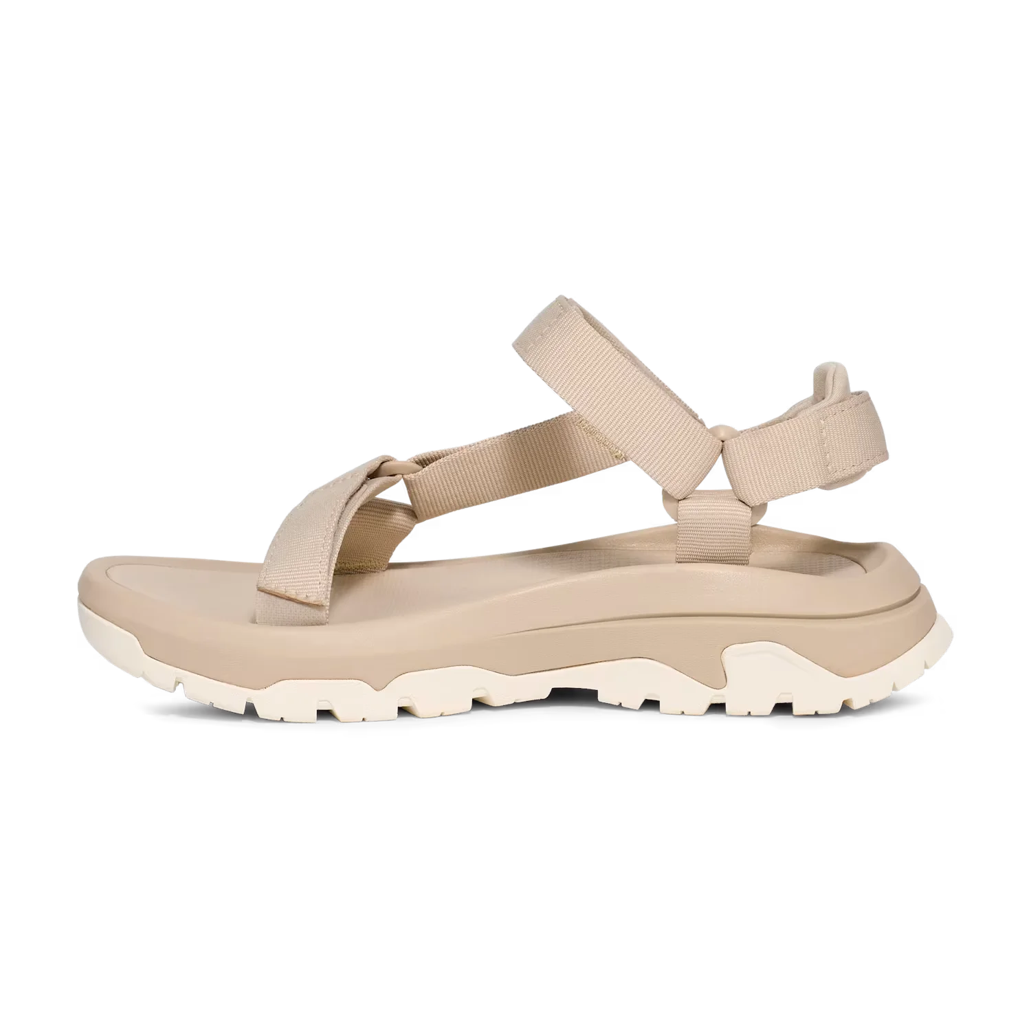 TEVA Women's Hurricane XLT3 Sandal in oyster, inside view