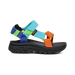 TEVA Toddler's Hurricane XLT JR Sandal in neon multi, side view