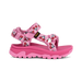 TEVA Toddler's Hurricane XLT JR Sandal in pink picnic cherries, side view