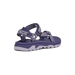 TEVA Kid's Hurricane XLT JR Sandal in purple starlight, back view