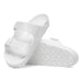 Birkenstock Arizona Essentials EVA in white, sole view