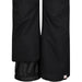 Roxy Girl's Backyard Technical Snow Pants in black, elastic pant leg detail