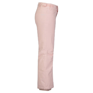 Roxy Girl's Backyard Technical Snow Pants in pink salt, side view